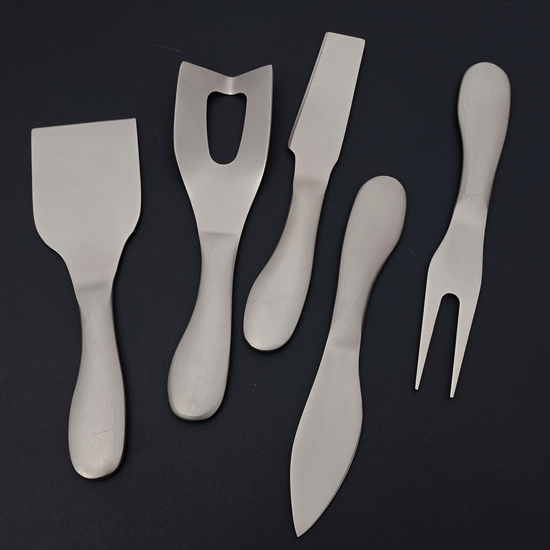 Нож для сыра из нержавеющей стали с титановым покрытием, нож для масла, нож для углового сыра, нож для масла, нож для хлеба и фруктов