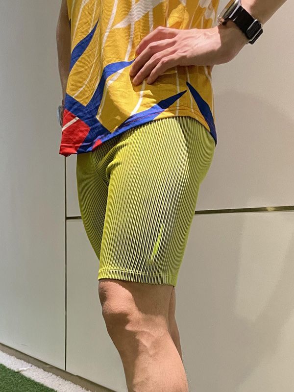 Running Marathon Compression Shorts Men's Quick-drying Tight-fit High-elastic Summer Athletics Training Pants for Sports Students