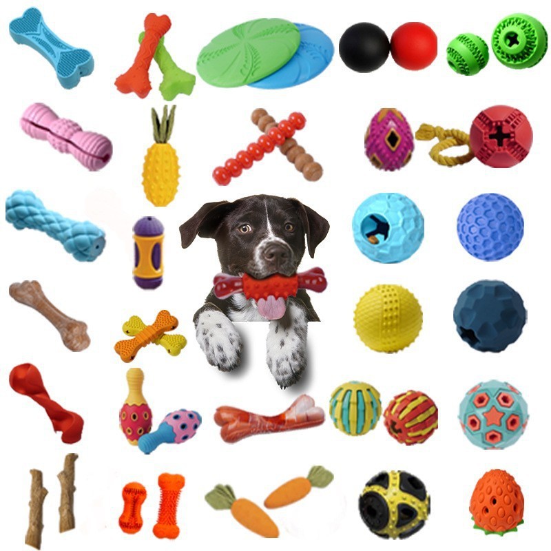 Big Dog Teeth Cleaning and Molaring Toys, Rubber Pet Toys, Cross-Border Puppy Frisbee, Hidden Food Chewing Toys, Customized