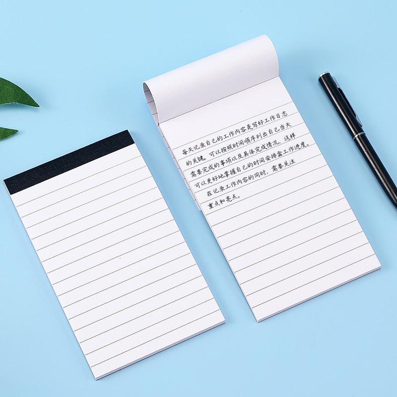 A7 Mini Portable Notepad Portable Notepad Inner Core Tearable Paper 30 Horizontal Line in stock Supply
