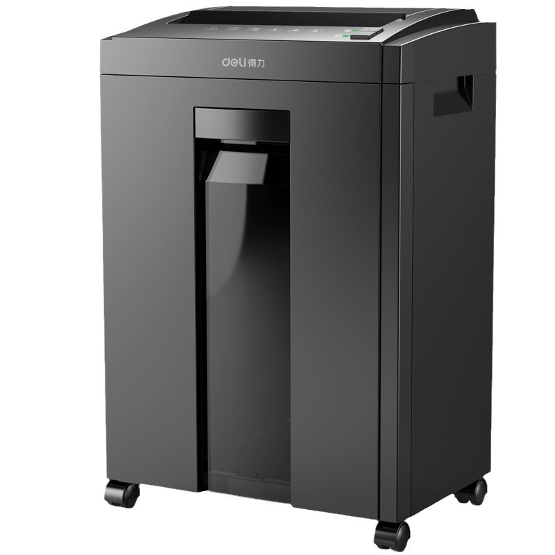 Deli 27530 paper shredder office confidential commercial large capacity high-power automatic household file grinder