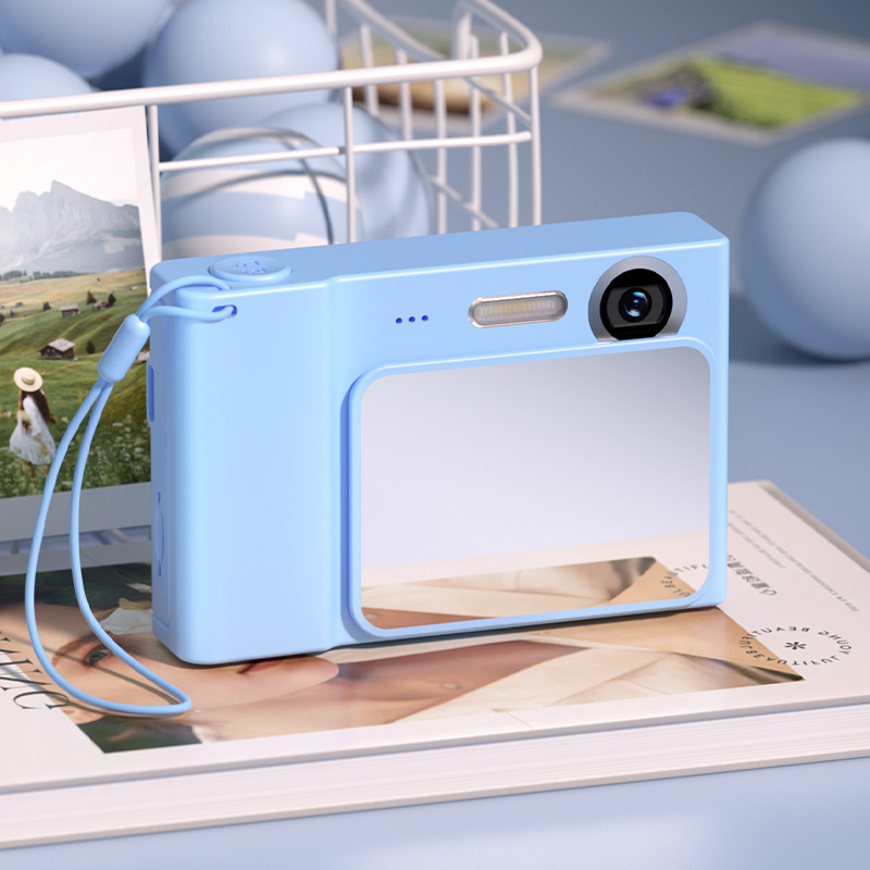 Cross-Border Ccd Student Entry-Level High-Definition Dual-Recording Digital Camera for Home Kidsren's Photography Small Mini Camera