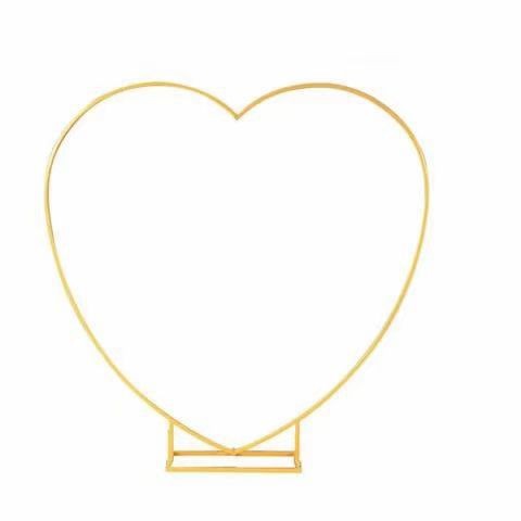 Wedding Iron Ring Love Arch Wholesale Foreign Trade Party Outdoor Birthday Balloon Arch Frame Stage Layout