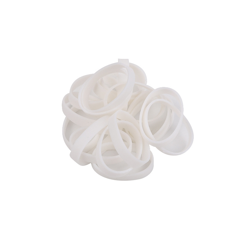 Factory direct rubber band high temperature USB leather cover silicone ring data line leather ring power cord rubber tendon cable tie