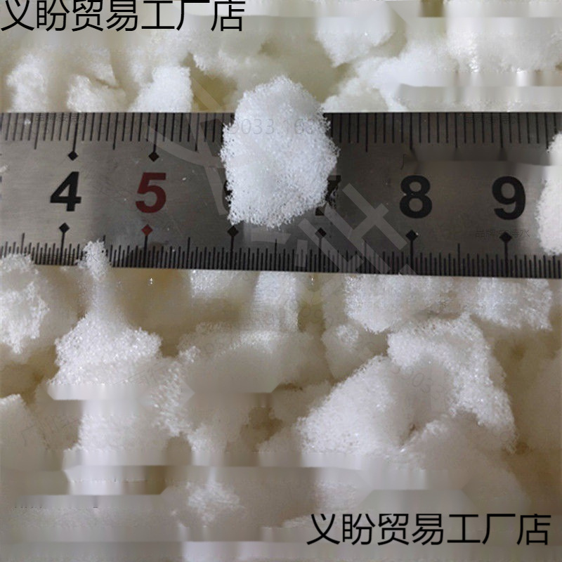 Crushed Sponge Filling, Sponge Particles, High Resilience Memory Foam Particles, Toy Filling, Pillow Filling