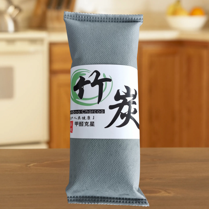 Прямые поставки активированного угля в мешках для автомобиля и дома, дезодорация, угольный мешок из корейского льна для удаления формальдегида, бамбуковый уголь 250г