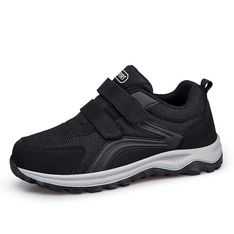 Autumn New Mother's Shoes, Middle-Aged and Elderly Walking Shoes, Velcro Soft Sole, Comfortable Shoes for the Elderly, Breathable Sports and Casual Shoes