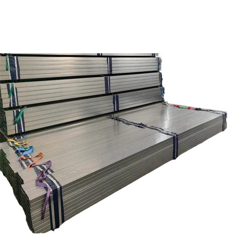Galvanized Square Tube Zinc Aluminum Magnesium Square Tube Iron Tube Hollow Round Tube Square Tube Steel Round Modified Square Galvanized Rectangular Tube