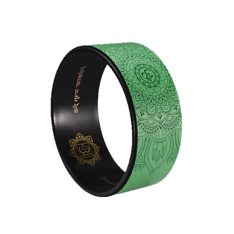 Factory Direct PU yoga wheel back bending artifact Pilates ring yoga ring fitness device yoga auxiliary wheel