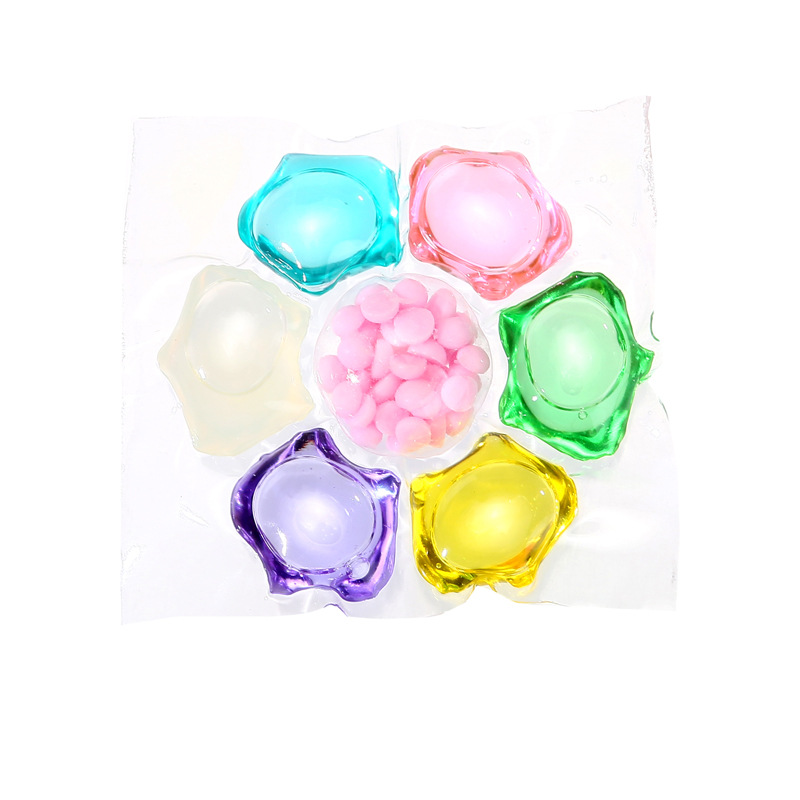 Seven-In-One Laundry Beads, Long-Lasting Fragrance, Deep Cleaning, Powerful Decontamination Laundry Beads, Fragrance Beads, Concentrated Laundry Beads