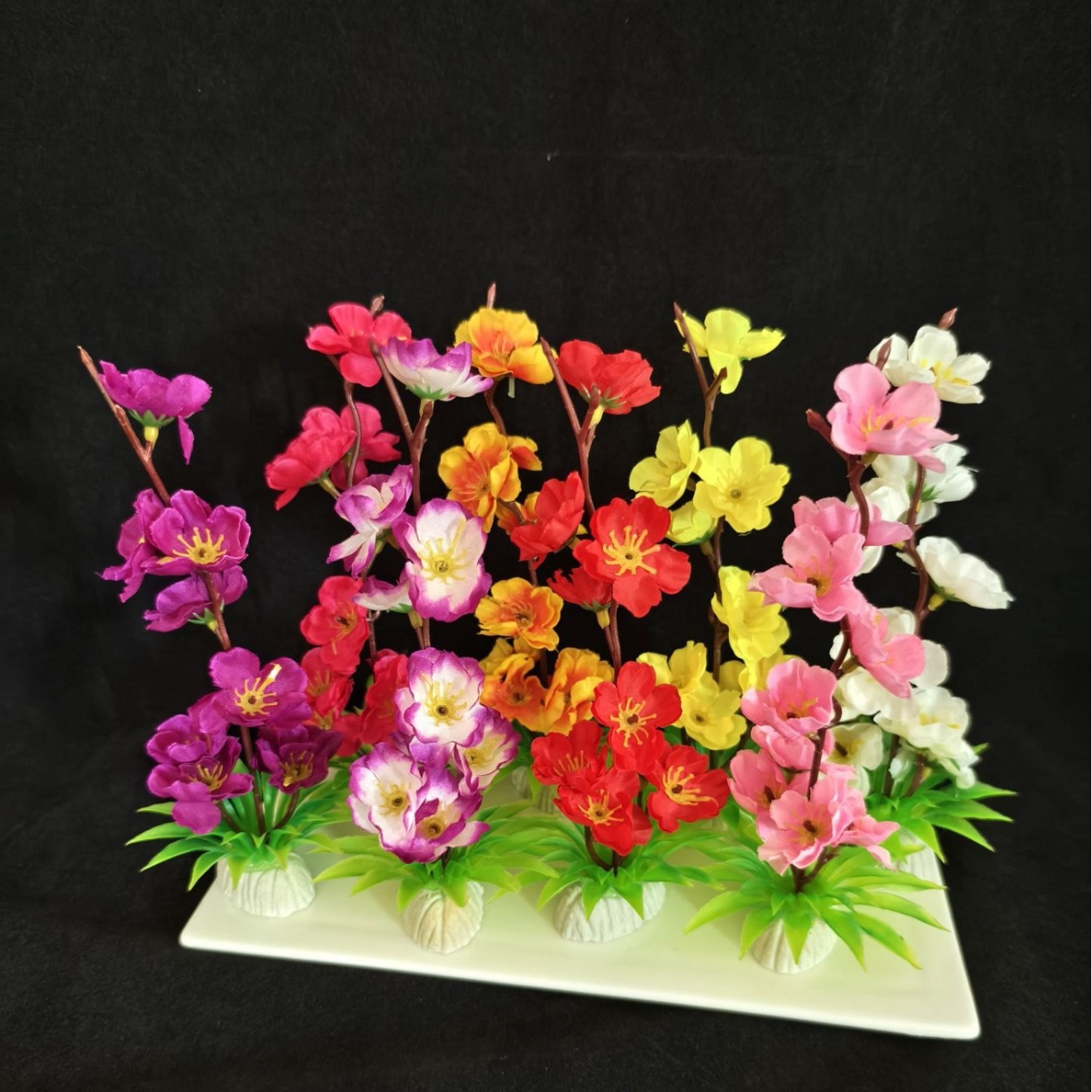 High-end Hotel Plate Decoration Flower Embellishment Cold Dish Decoration Artistic Conception Small Ornaments Banquet Plate Decoration Plate Flower Cold Plate