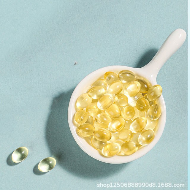 Foreign Trade Export 0.8g Fish Oil Soft Capsule Manufacturer Direct Sales and Processing