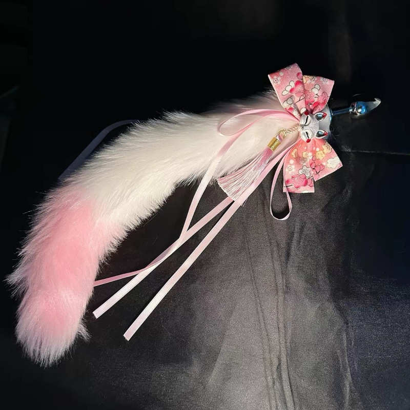 Little Fox Props, Fox Tail Bow, Expansion Chrysanthemum Training, Female Backcourt Training Supplies, Other Balcony Pets