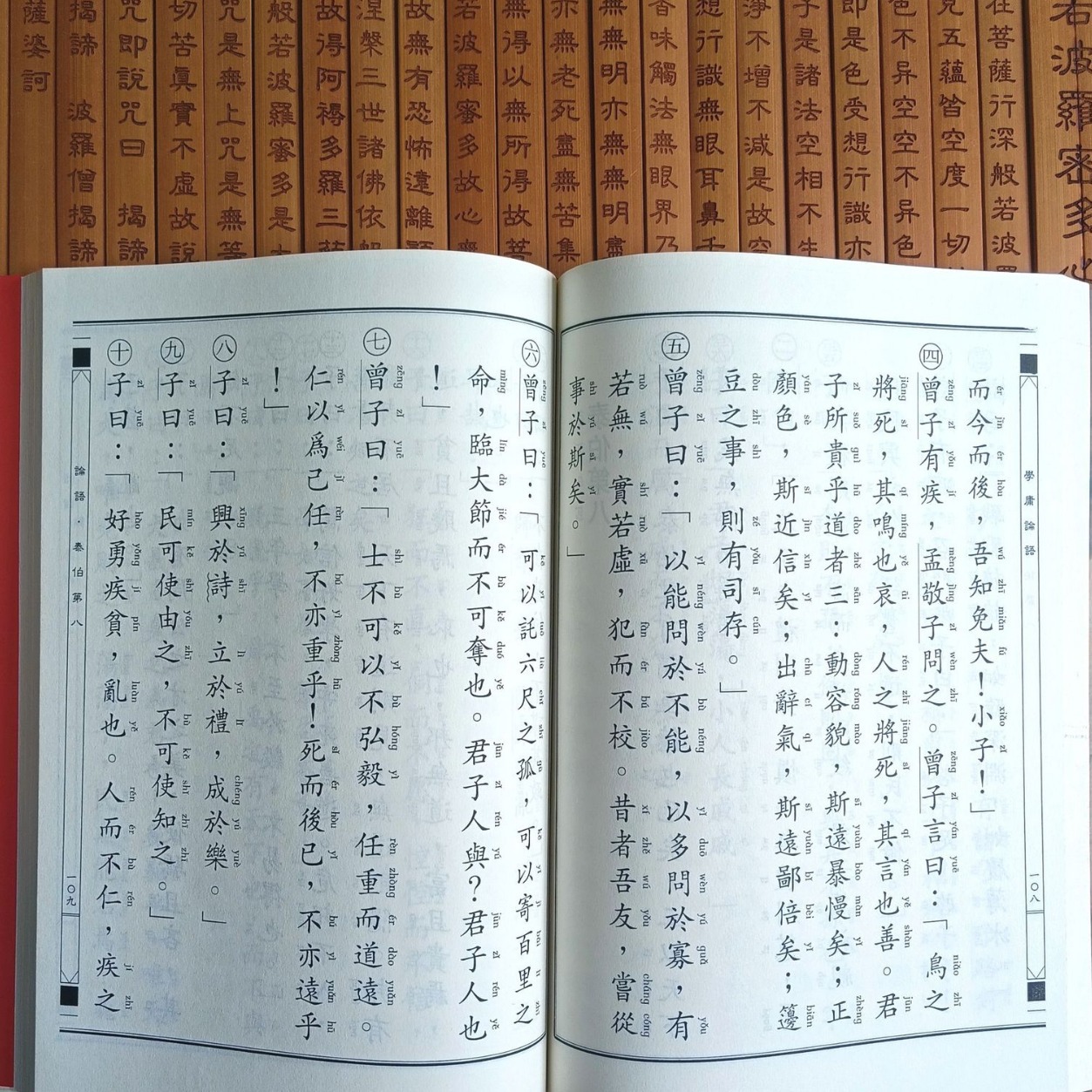 Authentic Xuanyong Analects Traditional Chinese Vertical Characters Phonetic Version Shaonan Culture Children's Chinese Classics Positive Recitation
