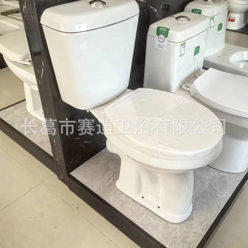Split Wall-Mounted Toilet with Angled Flush, Various Specifications, Export to Central Asia, Flush Toilet