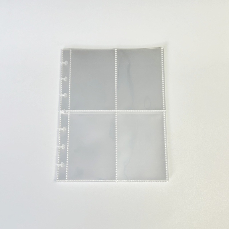 Factory direct card book inner page photo album loose-leaf supplement card book page one palace four nine inner page loose-leaf replacement core