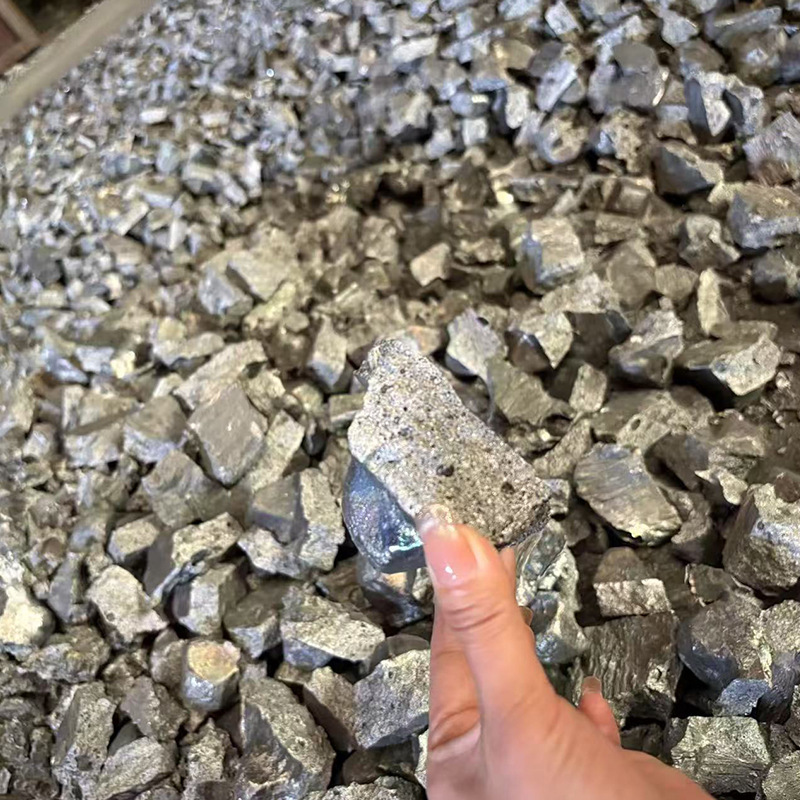 3525 # Silicoaluminoferrite Natural Block Casting and Processing of Silicoaluminoferrite Alloy for Steelmaking Deoxidant