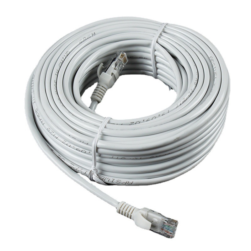 Manufacturer Computer Jumper Category 5E Finished Product Cat5E Category 5 Network Cable Unshielded Network Router Broadband Cable