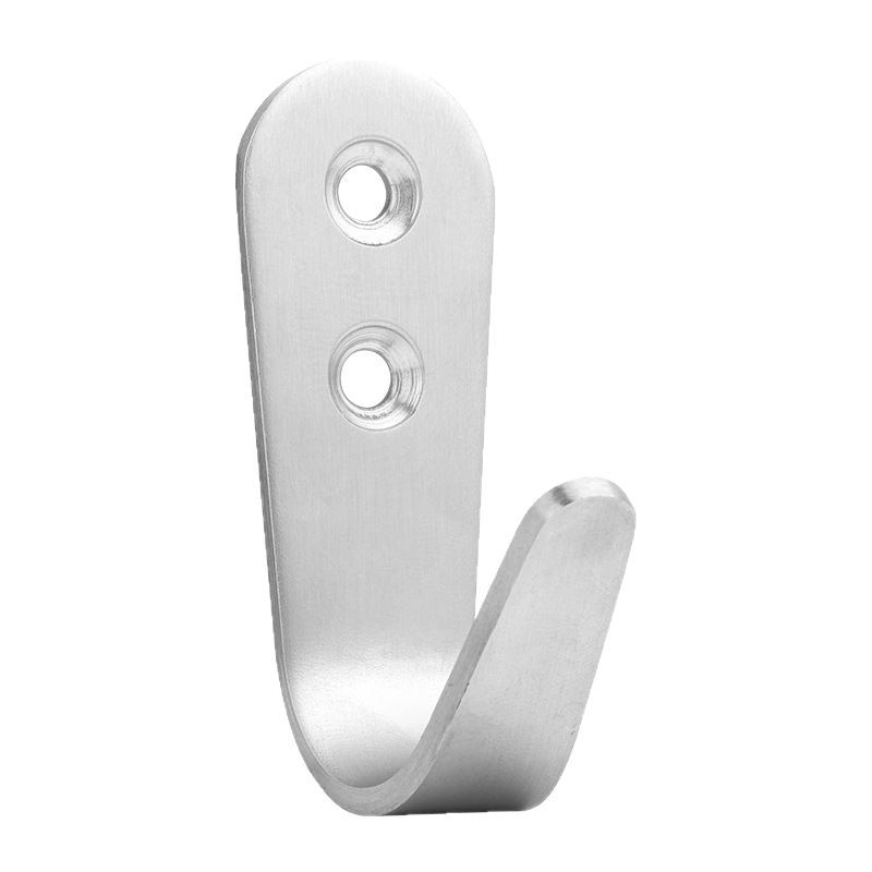 Thickened Stainless Steel Coat Hook Black Hook Bathroom Toilet Coat Hook Door Coat Hook Wall Hanging Wall Hook