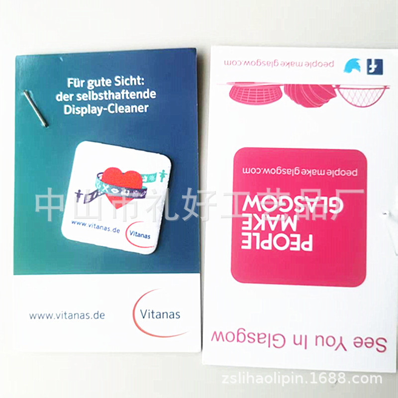 Кастомизированные силиконовые салфетки для мобильного телефона, случайные, микрофибровые наклейки для экрана