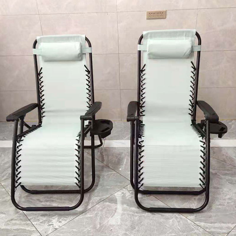 Folding bed recliner single lunch break office nap home simple emergency portable marching escort simple