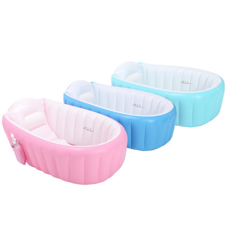 Cross-Border product BABY inflatable folding bathtub BABY BATH tub factory direct swimming pool BABY BATH