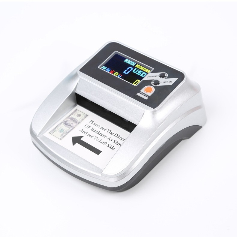 Portable Compact Dollar Foreign Trade Currency Detector, Euro Currency Detector, Etc. Supports Multi-National Currency Small Cash Counting Machine