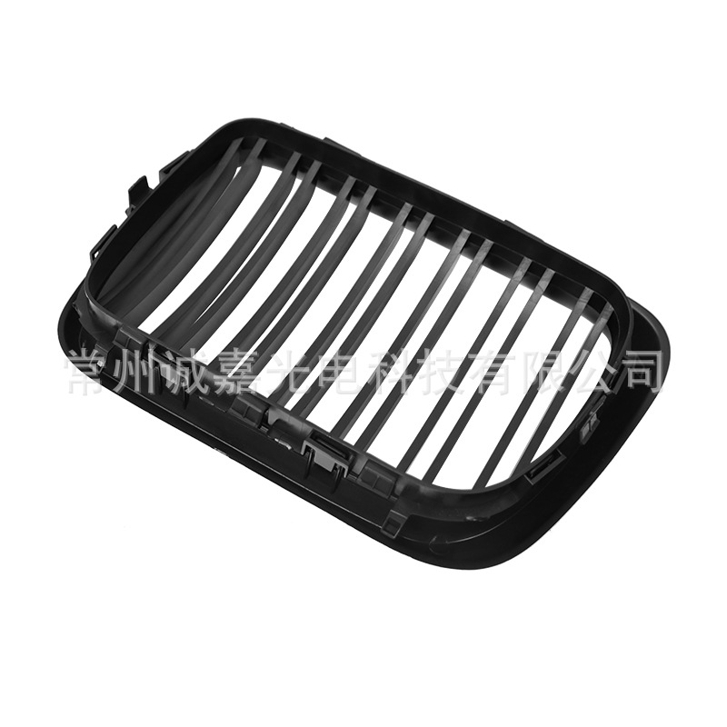 Suitable for BMW E36 parallel bars mid-net BMW 3 Series 96-99 old black E36 double-line front bumper intake grille