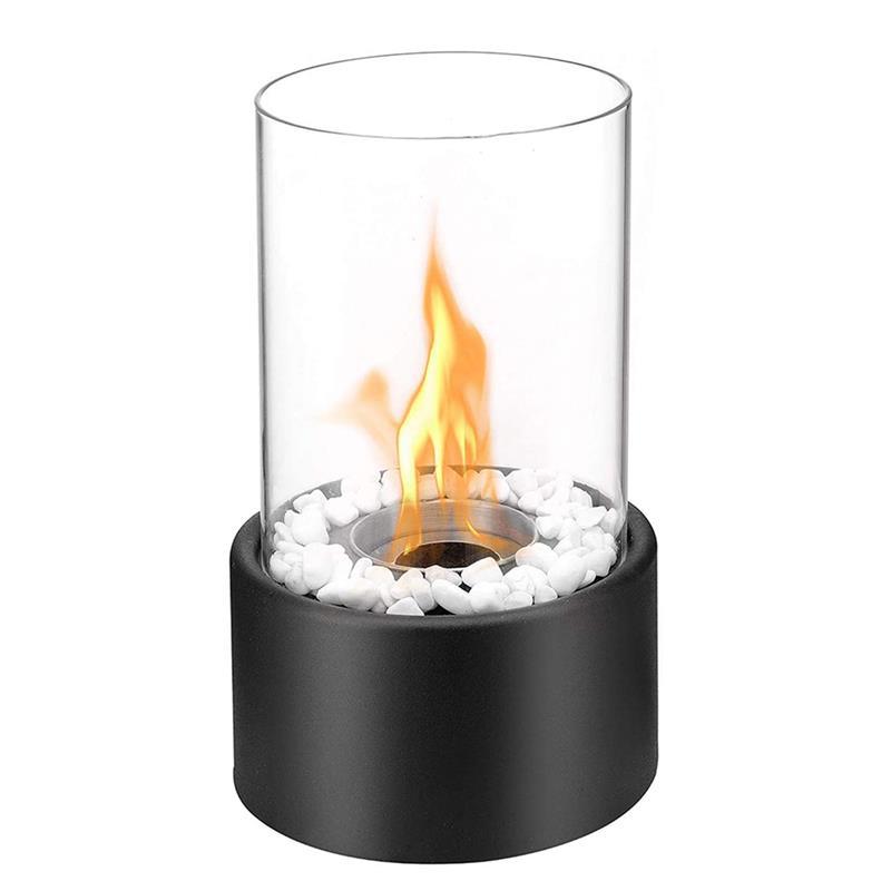 Patented Cross-Border Hot-Selling Indoor Small Alcohol Household Heating Portable Stove Desktop Real Fire Alcohol Fireplace Lamp