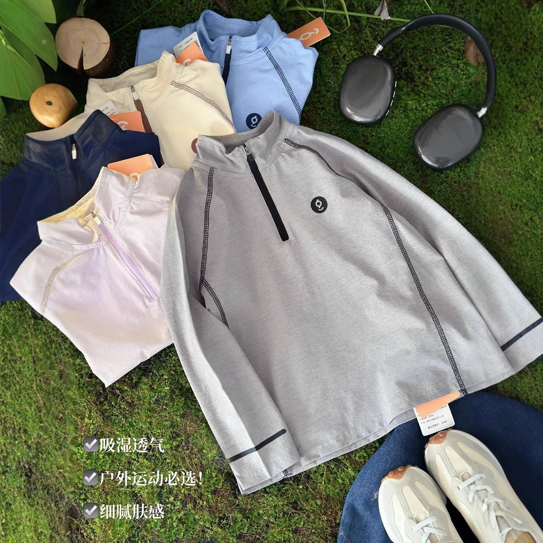 Детская футболка 25, весна и лето, новая, дышащая, быстросохнущая, для девочек, спортивная одежда на открытом воздухе