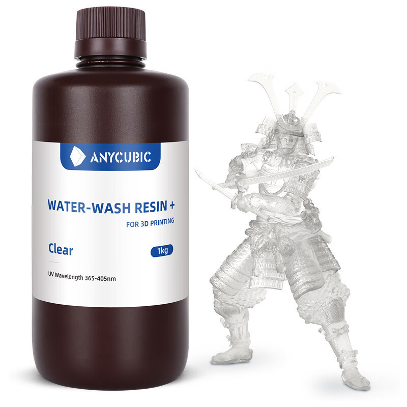 Anycub Washed Resin + Light-Curing Lcd Printer Photosensitive Resin Consumable Material 1000g Waterable