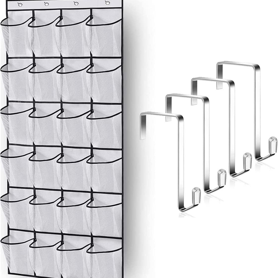 Многоуровневая сумка для хранения с 24 ячейками, сумка для обуви, висячая сумка для хранения