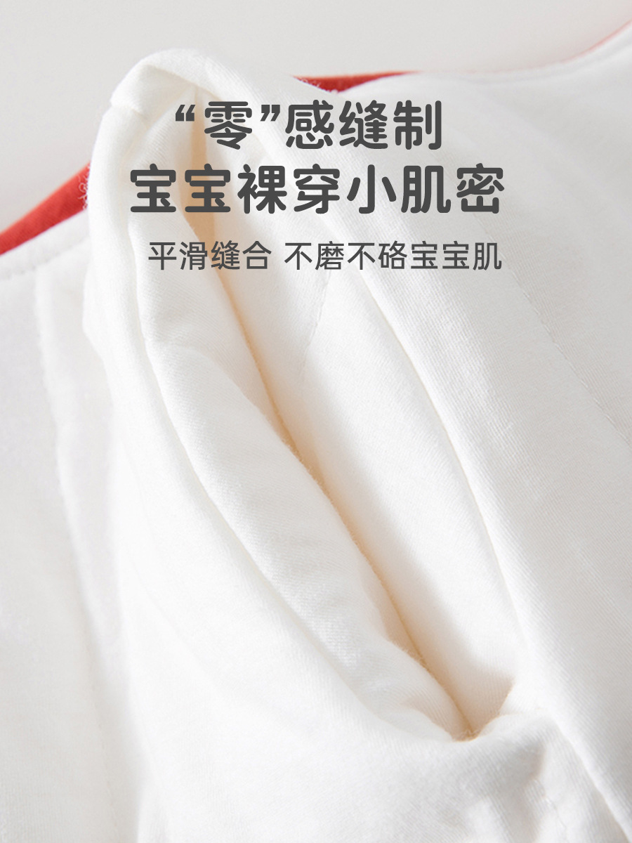 Baby Winter Quilted Jumpsuit for Baby Girl Casual Style Crawler Suit 80g Autumn and Winter Outing Clothes Home Clothes