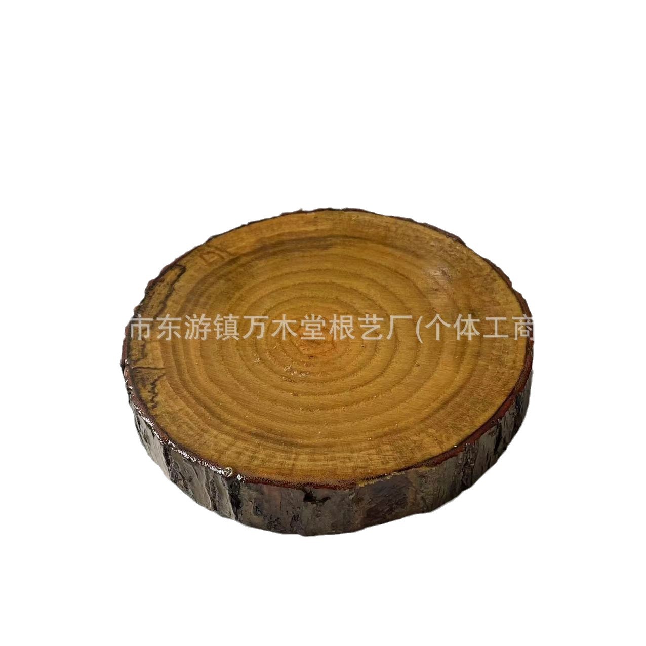 Natural Solid Wood Coaster Insulation Pad Wooden Root Carving Pad Anti-Scalding Pad Tea Ceremony Pad Base Handmade