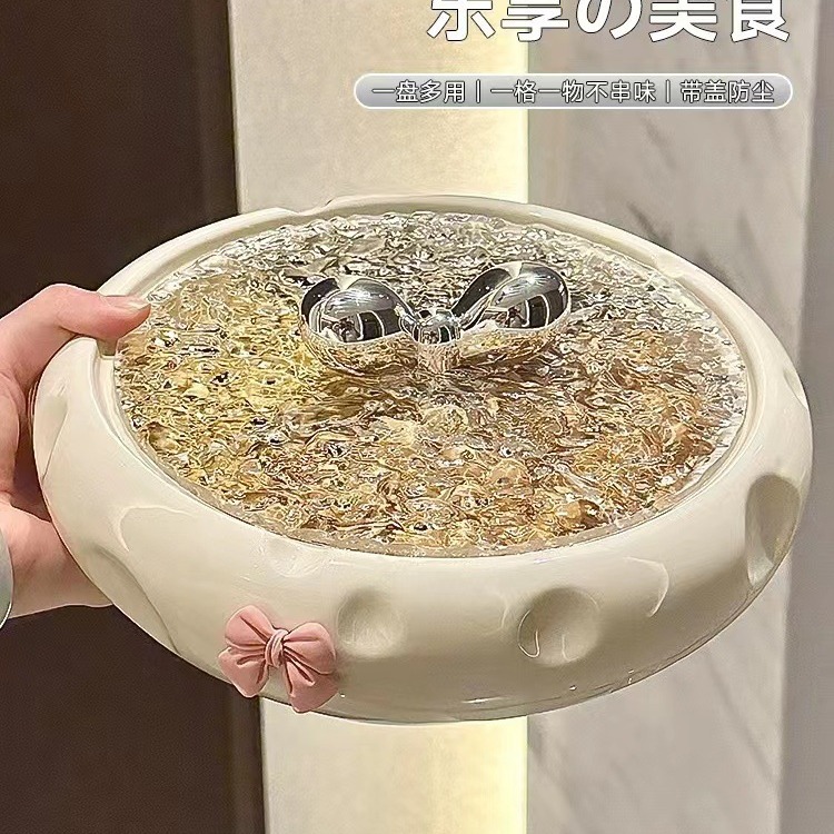 Креативная коробка для конфет с крышкой в виде банта, хранилище, украшение для зубочисток