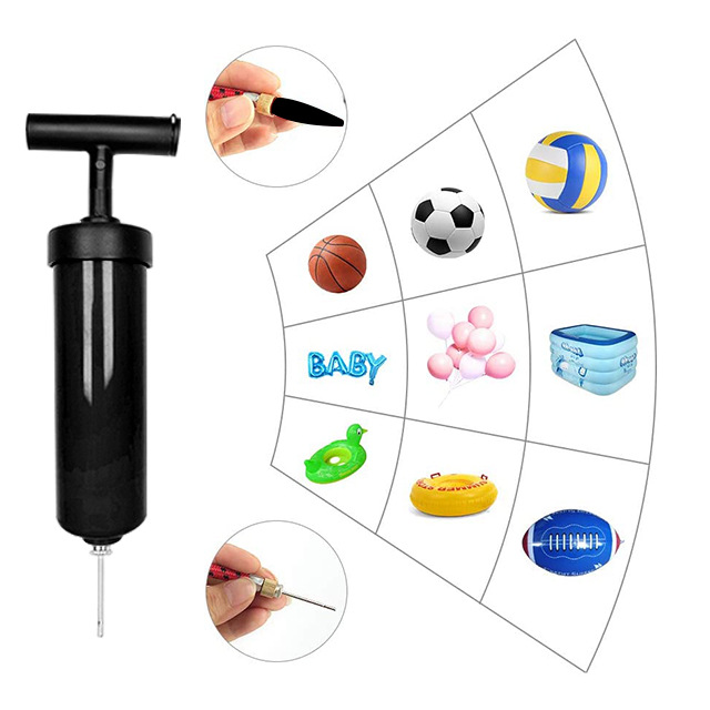 Factory promotion mini one-way Basketball Football air pump convenient high quality portable pump