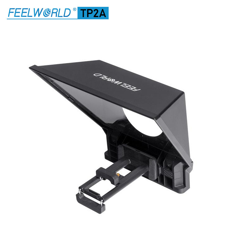 Feelworld Tp2A Portable 8inch Mobile Phone/Tablet/Slr Camera Teleprompter with Bluetooth Remote Control
