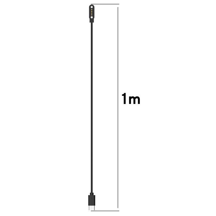 Xdfind Type-C Interface Magnetic Charging Cable, Cable Length: 1m Suitable for Plaud Note Ai Recording Pen