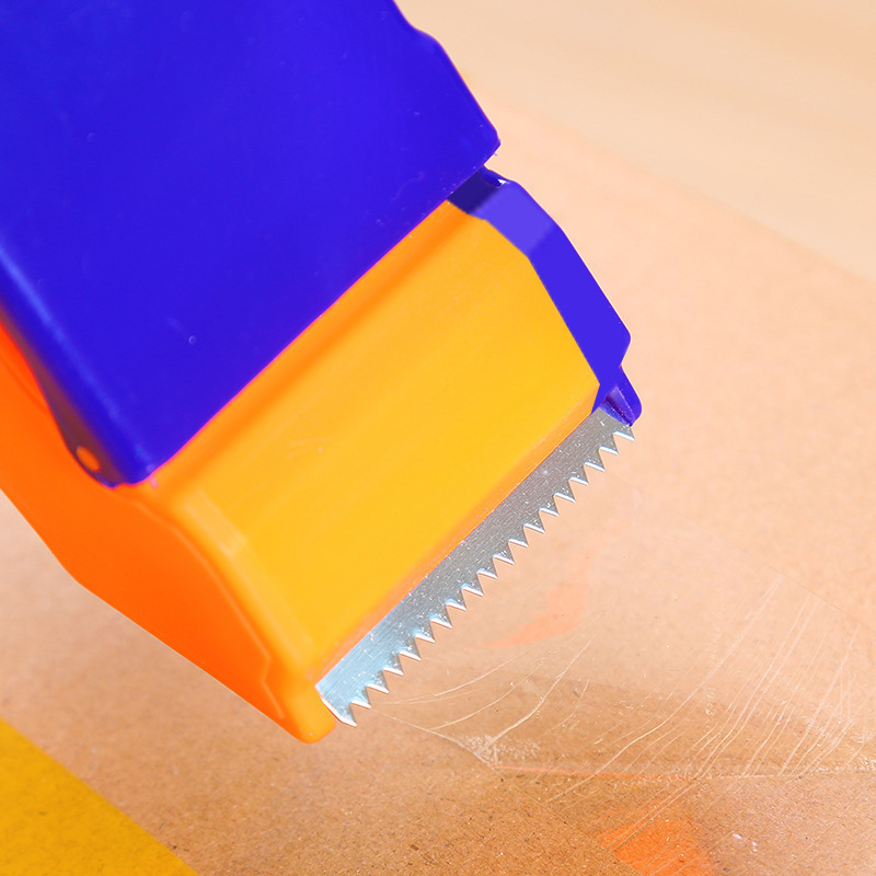 Plastic tape dispenser transparent tape holder handheld tape packer box sealer tape cutter wholesale large