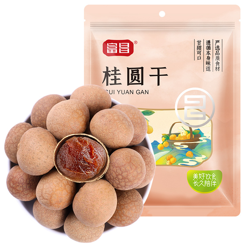 Сушеные лонганы Фучан, 100г, мясо с ароматом, сладкий десерт, сахарный суп, каша, замачивание в воде