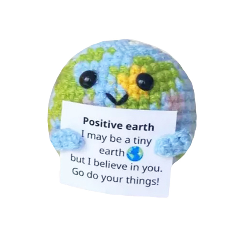 Cross-border Explosions Handmade Wool Doll Proofing Custom Doll Hand-crocheted Wool Doll Cross-border Knitted Doll