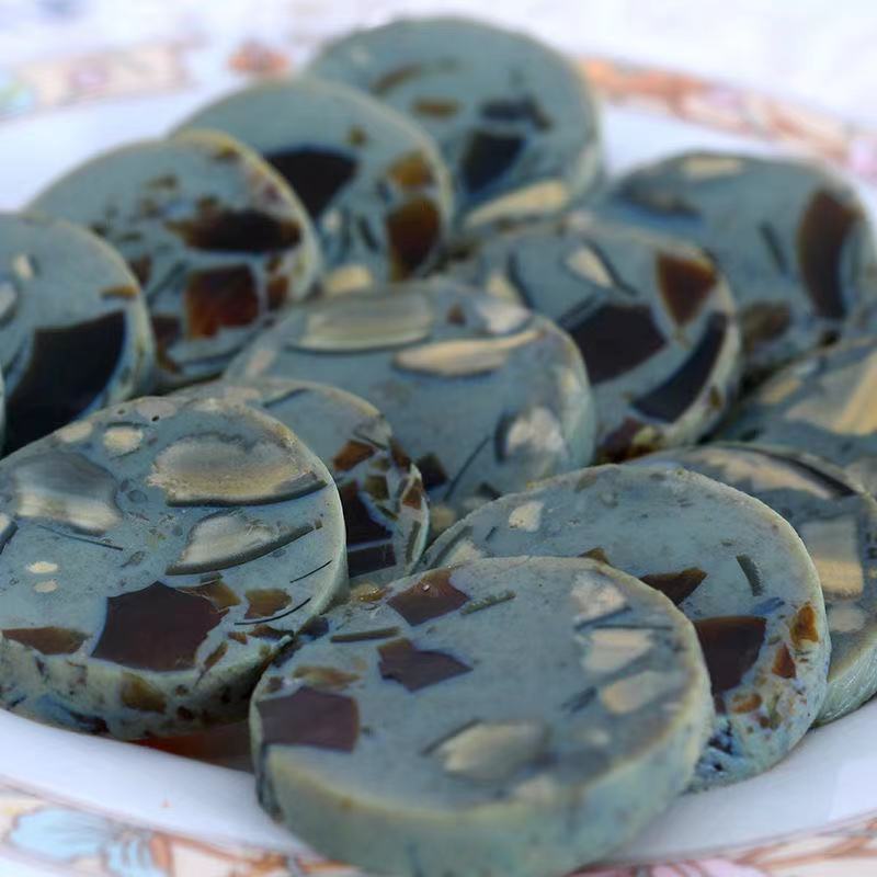 Songhua egg sausage 260g preserved egg sausage egg sausage ready-to-eat cooked food mixed with vegetables and wine dishes Songhua egg with cold dish ingredients