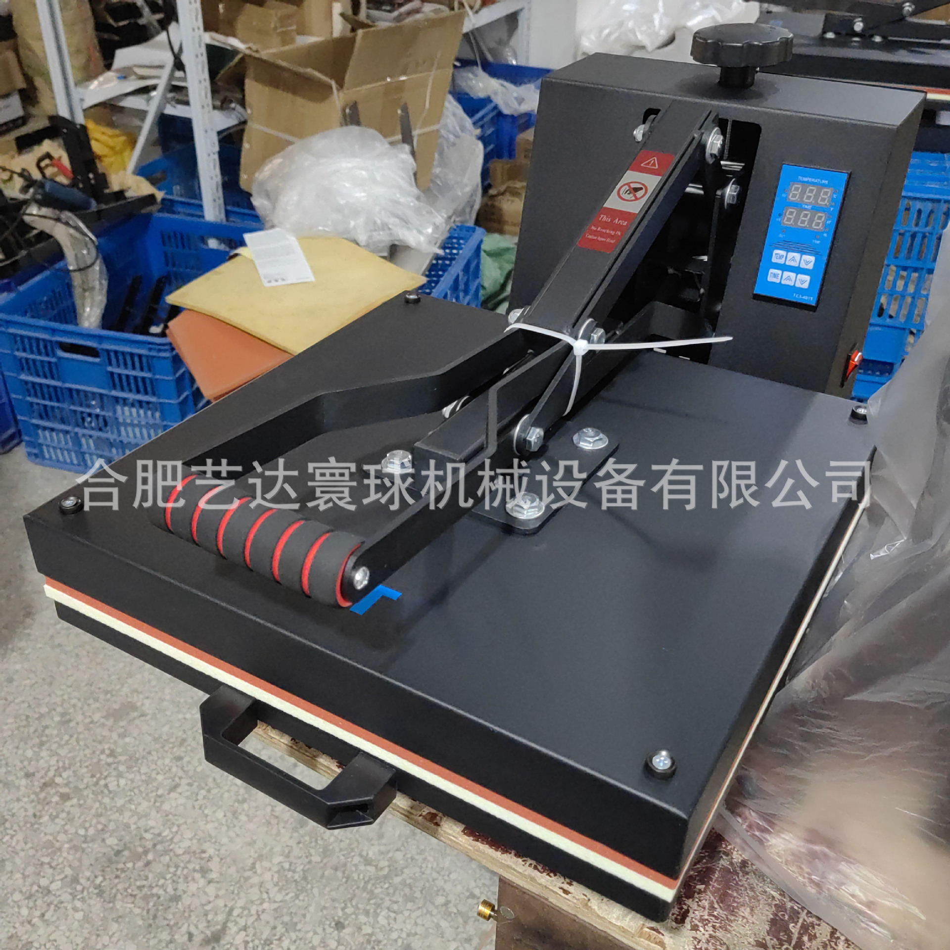 38*38cm Manual High Pressure Heat Transfer Heat Press Machine Printing Clothing Heat Transfer Machine Cross-Border Hot Model