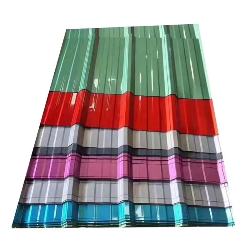 Building Material Zinc Steel Roofing Corrugated Sheet