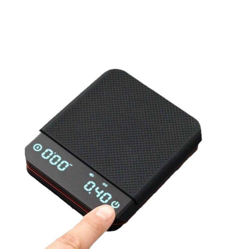 Concentrated Mini Coffee Scale with Timer 2000G/0.1G Drip Coffee Scale Small and Convenient Coffee Scale