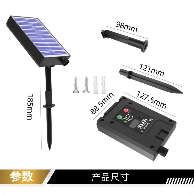 1.5W New Product Recommendation: G40 S14 Starry Copper Wire String Lights with Eight Functions, Remote Control, Solar Battery Box for Outdoor Use