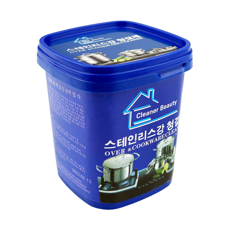 Kitchen decontamination bathroom with multi-use cleaning paste cleaning descaling stainless steel cleaning paste Korean Chinese trademark cross-border