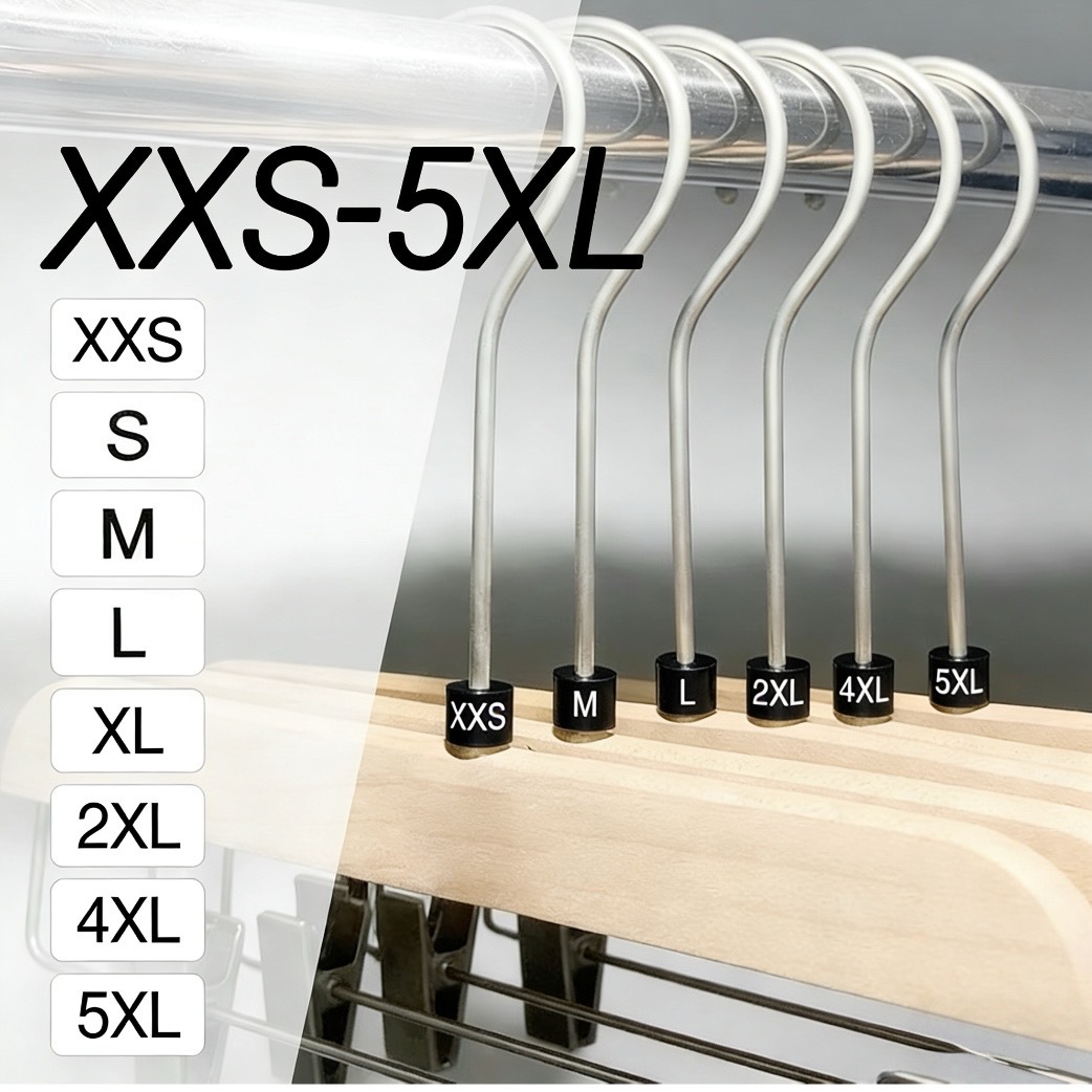 [Размерная пряжка черных букв] Круглая четырехзубая может использоваться как печатная вешалка для брюк