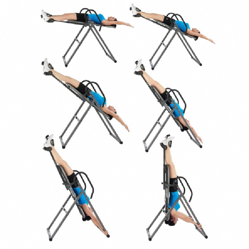 Factory Direct Supply of Household Inflatable Lumbar Cushion Inversion Machine Indoor Fitness Equipment Stretching Massage Inversion Machine Hanging Machine