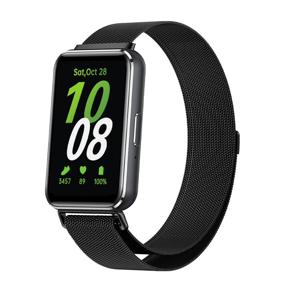 For Samsung Samsung Galaxy Fit3 Magnetic Loop Milan Strap FIT3 Metal Mesh Band